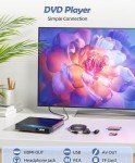 Arafuna Compact Mini DVD Player with HDMI & Remote