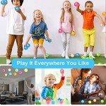 Glow-in-the-Dark Sticky Fidget Balls - 4 Pack
