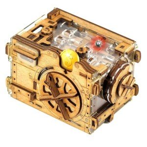 A-maze-ing Safe: Marble Run Puzzle Box