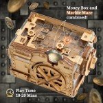 A-maze-ing Safe: Marble Run Puzzle Box