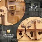 A-maze-ing Safe: Marble Run Puzzle Box