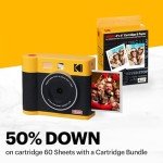 KODAK Mini Shot 4 Instant Camera & Printer Bundle