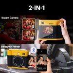 KODAK Mini Shot 4 Instant Camera & Printer Bundle