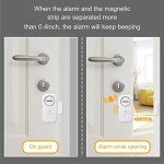 4-Pack 120DB Magnetic Door Window Alarms