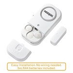 4-Pack 120DB Magnetic Door Window Alarms