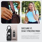 Loud Personal Safety Alarm with Strobe Light
