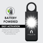 Loud Personal Safety Alarm with Strobe Light