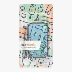 kwmobile Neoprene Sleeve for Large Smartphones 6.5