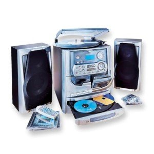 Versatile Vinyl, CD, and Cassette Player System