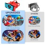 Upgraded VR Headset for Nintendo Switch & OLED