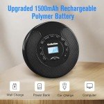 Gelielim Portable CD Player with Bluetooth & Speakers