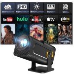 XGODY Gimbal5 Mini Smart Projector - Full HD