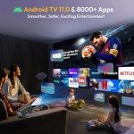 XGODY Gimbal5 Mini Smart Projector - Full HD