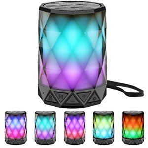 LFS Portable Bluetooth Speaker with LED Lights