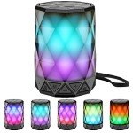 LFS Portable Bluetooth Speaker with LED Lights
