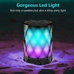 LFS Portable Bluetooth Speaker with LED Lights