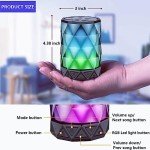 LFS Portable Bluetooth Speaker with LED Lights