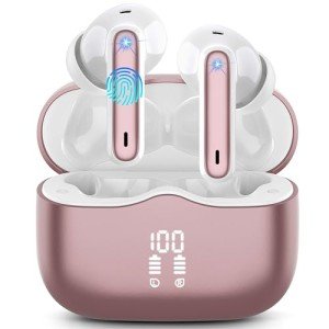 Bluetooth 5.3 Wireless Earbuds with 40H Playtime