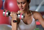 Smart Fitness Watch with Heart Rate & Temperature