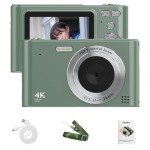 Andoer 4K Digital Camera with 16X Zoom