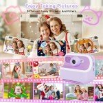 Kids Camera with Instant Print & DIY Accessories