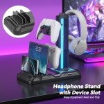 KDD Gaming Controller and Phone Holder with Lights