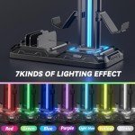 KDD Gaming Controller and Phone Holder with Lights
