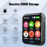 128GB Bluetooth MP3 Player with Touch Screen