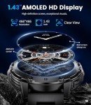LIGE Military Smart Watch with Fitness Tracker