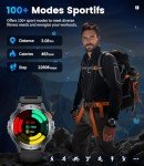 LIGE Military Smart Watch with Fitness Tracker