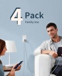 iPhone Lightning Cable 4 Pack - Braided Nylon