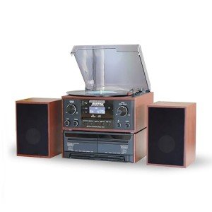 Steepletone Boston 5-in-1 Bluetooth Music Center