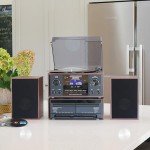 Steepletone Boston 5-in-1 Bluetooth Music Center