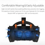 Mobile VR Headset with Remote Control for Phones