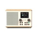 Pure Classic H4 DAB+/FM Kitchen Radio - White/Oak