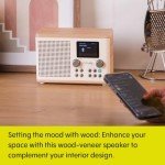 Pure Classic H4 DAB+/FM Kitchen Radio - White/Oak