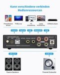 Fosi Audio DA2120A Bluetooth Stereo Amplifier with Remote