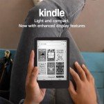 Lightweight Kindle 16GB – Glare-Free Display, Adjustable Light