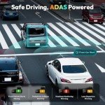 BOTSLAB 4K Dual Dash Cam with Night Vision
