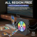 Qoosea Bluetooth DVD Player with HDMI and Remote