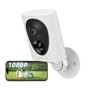 Wireless 1080P Outdoor Security Camera with Night Vision