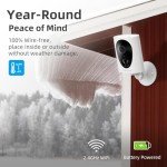 Wireless 1080P Outdoor Security Camera with Night Vision