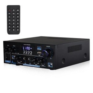Bluetooth 5.3 Stereo Amplifier with 1000W Power