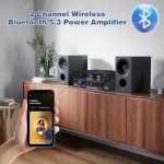 Bluetooth 5.3 Stereo Amplifier with 1000W Power