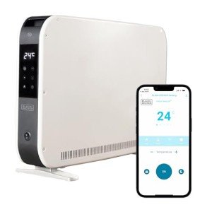 BLACK+DECKER Smart Convection Heater with Timer