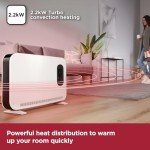 BLACK+DECKER Smart Convection Heater with Timer