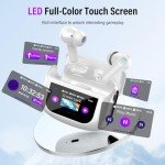 Smart Touch Wireless Earbuds with Noise Cancelling