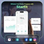 Runstar Smart Body Composition Scale with App Sync