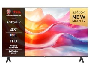 TCL 43-inch Smart HDR TV with Dolby Audio