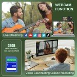 Delmodes 2.7K Vlogging Camcorder with Accessories